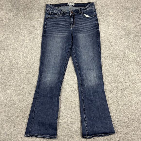 Buckle Denim - BKE Victoria Jeans Women's 31x31.5 Blue Universal Mid Rise Boot Cut Fit Denim